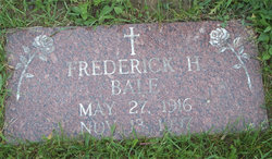 Frederick H Bale 