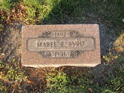 Mabel Elizabeth <I>Dougan</I> Byrd 
