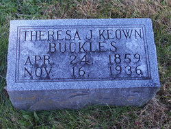 Theresa Jane <I>Keown</I> Buckles 