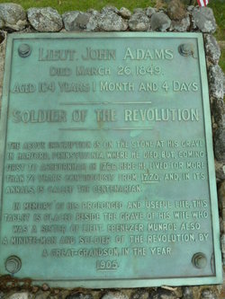 Lieut John Adams 