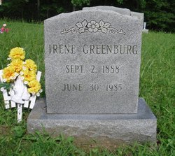 Irene Irma <I>Fox</I> Greenburg 