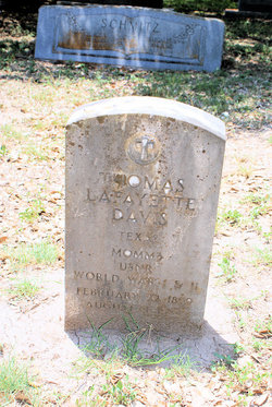 Thomas Lafayette Davis 