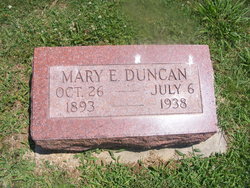 Mary Ellen <I>Madison</I> Duncan 