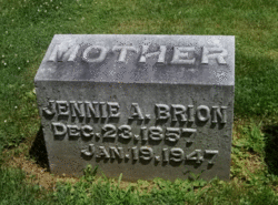 Jennie A. <I>Fitman</I> Brion 