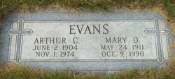 Arthur C Evans 