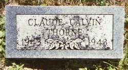 Claude Calvin Thorne 
