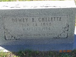 Dewey E Chelette 