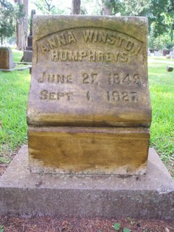 Anna <I>Winston</I> Humphreys 