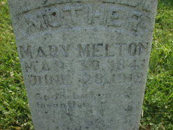 Mary “Polly” <I>Harmon</I> Melton 