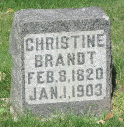 Christine <I>Schultz</I> Brandt 