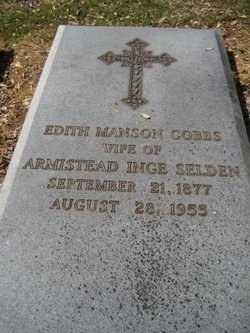 Edith Manson <I>Cobbs</I> Selden 