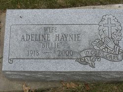 Adeline G “Billie” <I>Kowaczek</I> Haynie 