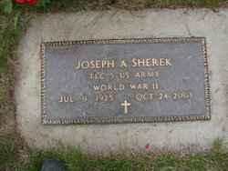 Joseph A Sherek 