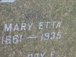 Mary Etta <I>Whiteman</I> Bond 
