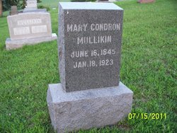 Mary <I>Condron</I> Mullikin 