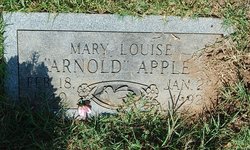 Mary Louise <I>Arnold</I> Apple 