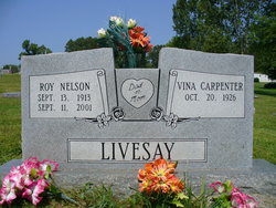 Vina Mae <I>Carpenter</I> Livesay 