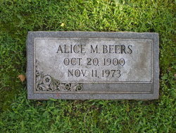 Alice Mabel <I>Moser</I> Beers 