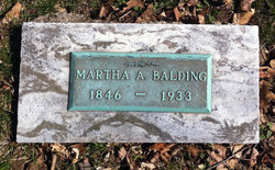 Martha Ann <I>Sinclair</I> Balding 