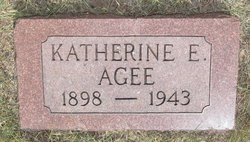Katherine E Agee 