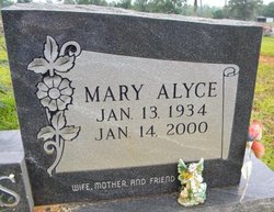Mary Alyce <I>Ogg</I> Adams 
