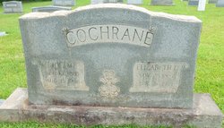 Elizabeth <I>Cochrane</I> Cochrane 