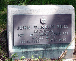 John Franklin Bible 