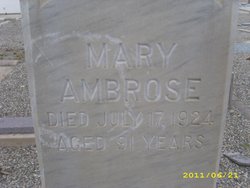Mary Ambrose 