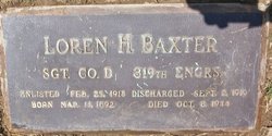 Loren Halsey Baxter Sr.