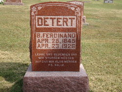 B Ferdinand Detert 
