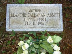 Blanche <I>Callahan</I> Abbitt 