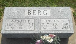 Margaret P. <I>Storey</I> Berg 