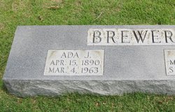 Ada J. <I>Gobbell</I> Brewer 