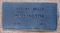 Madora Belle <I>Hotchkiss</I> Bullington 