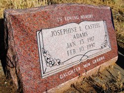 Josephine Loretta <I>Adams</I> Casteel 