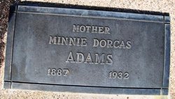 Minnie Dorcas <I>Hampton</I> Adams 