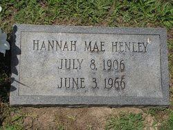 Hannah Mae <I>McNutt</I> Henley 