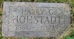 Harry G. Hohstadt 