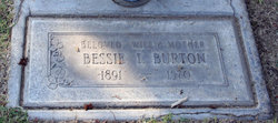 Bessie Ione <I>Fletcher</I> Burton 