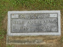 Nellie Elizabeth <I>Ashley</I> Adams 