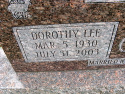 Dorothy Lee Allen 
