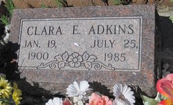 Clara E. <I>Trueman</I> Adkins 