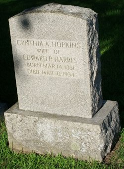 Cynthia Ann <I>Hopkins</I> Harris 