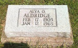 Alva Oren Aldridge 