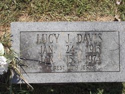 Lucy J. <I>Thedford</I> Davis 