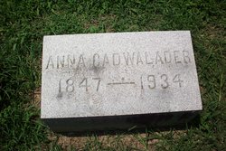 Anna H. <I>Brewer</I> Cadwalader 