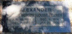 Louise <I>Fischer</I> Alexander 