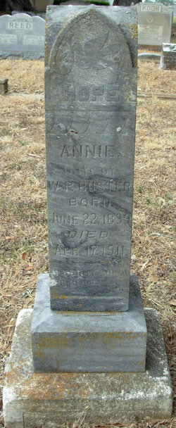 Ursula Ann “Annie” <I>Chennault</I> Buster 