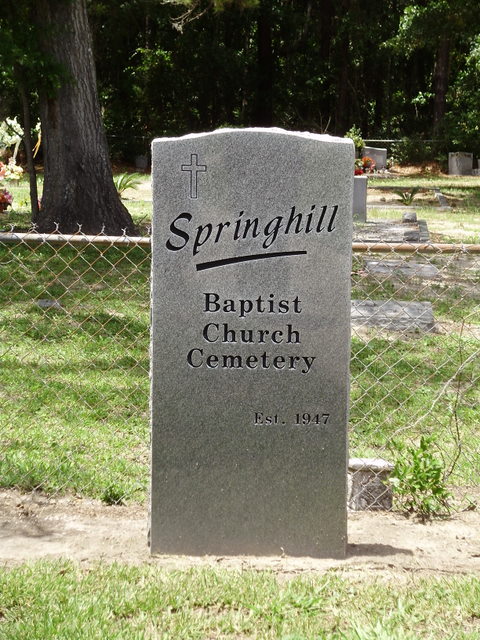 Springhill Baptist Church Cemetery