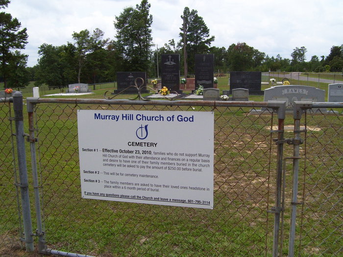 Murray Hill Church Of God Cemetery